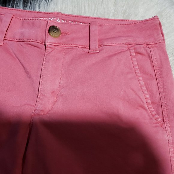 American Eagle Super Stretch pink shorts - Picture 5 of 6